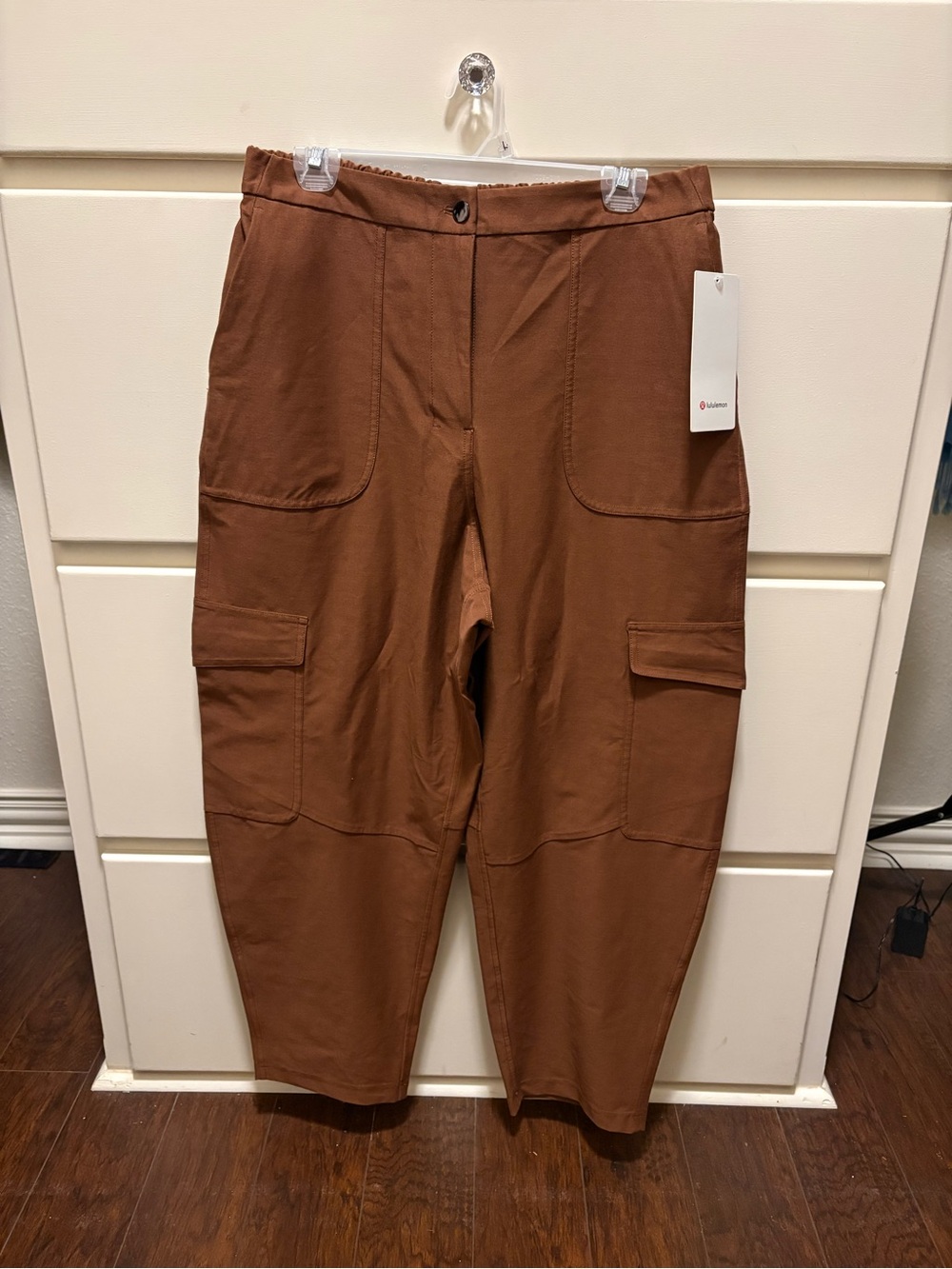 lululemon athletica Chocolate Brown Cargo Pocket Pants